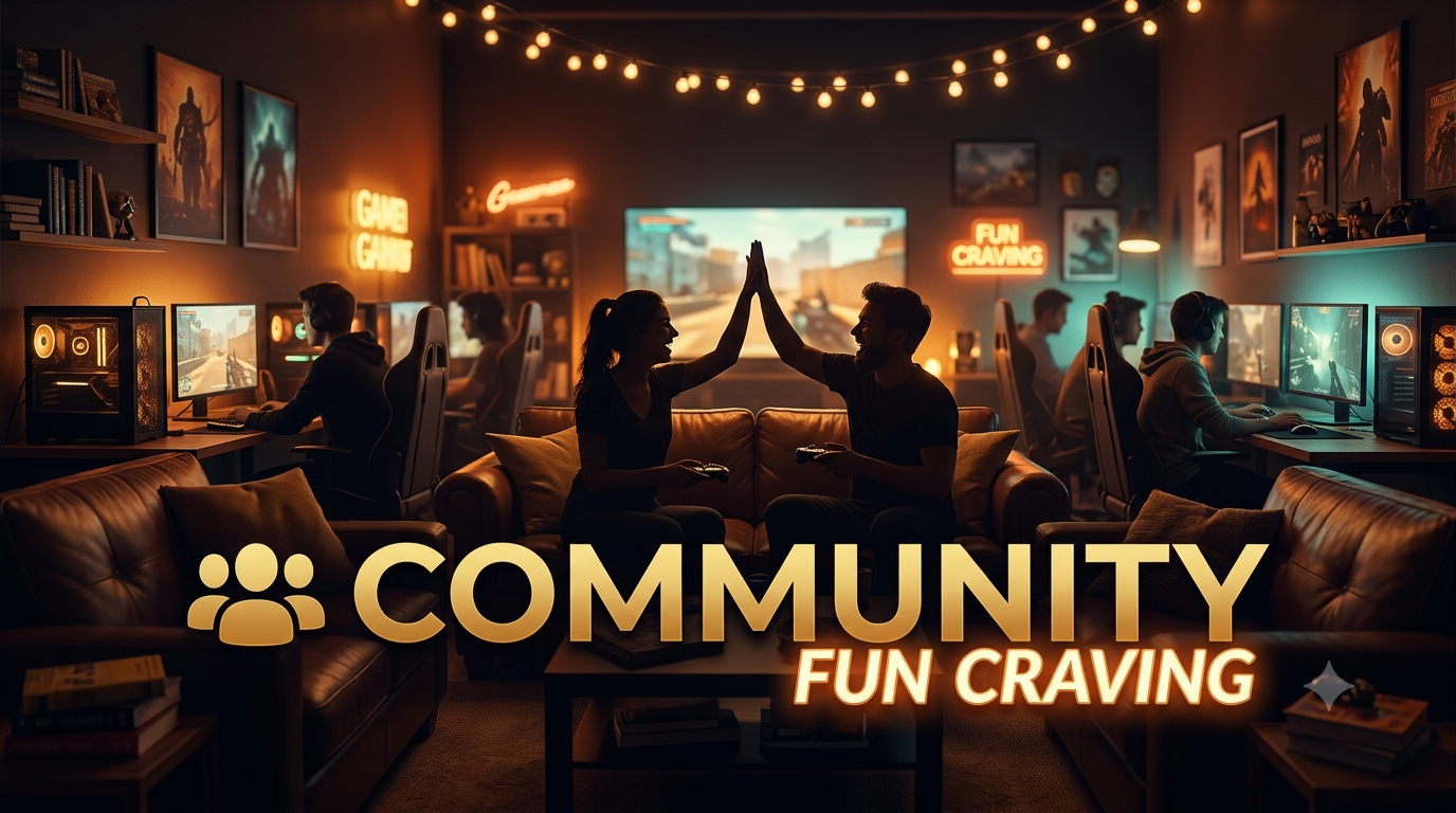 Gaming community at FUN CRAVING